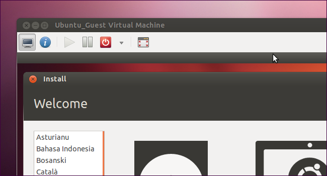 Процесс установки гостевой ОС в окне Virt-Manager