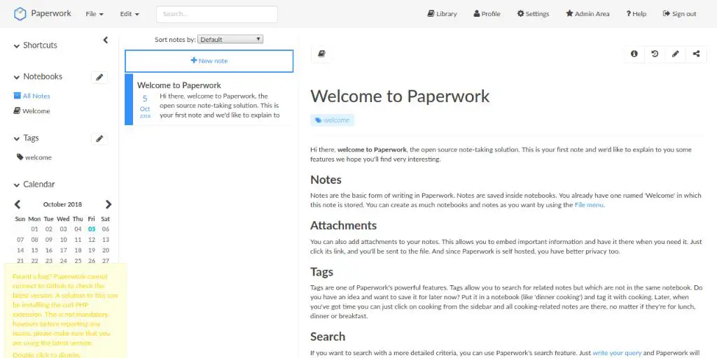 Paperwork на Ubuntu 18.04 — установка и настройка