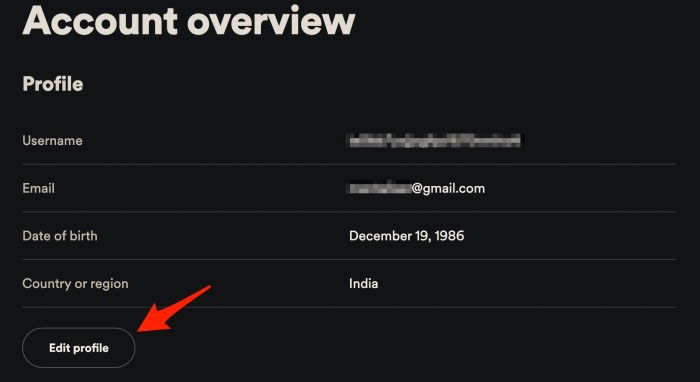 Обзор аккаунта Spotify в вебе