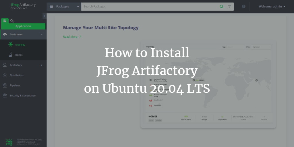Установка JFrog Artifactory на Ubuntu 20.04
