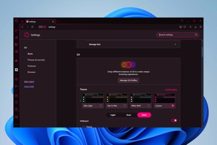 Аппаратное ускорение в Opera GX: включить или отключить