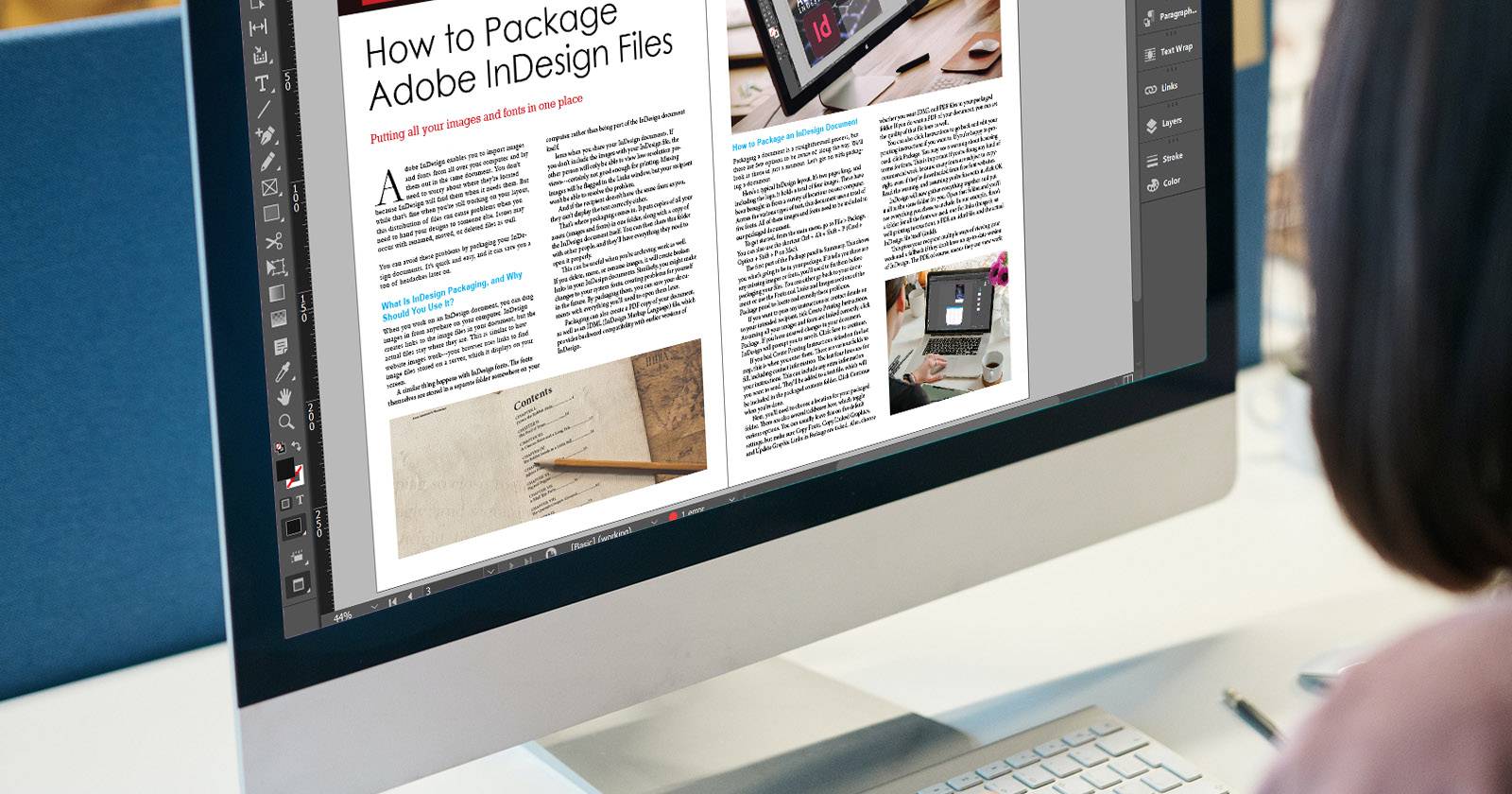 Упаковка InDesign — как и зачем