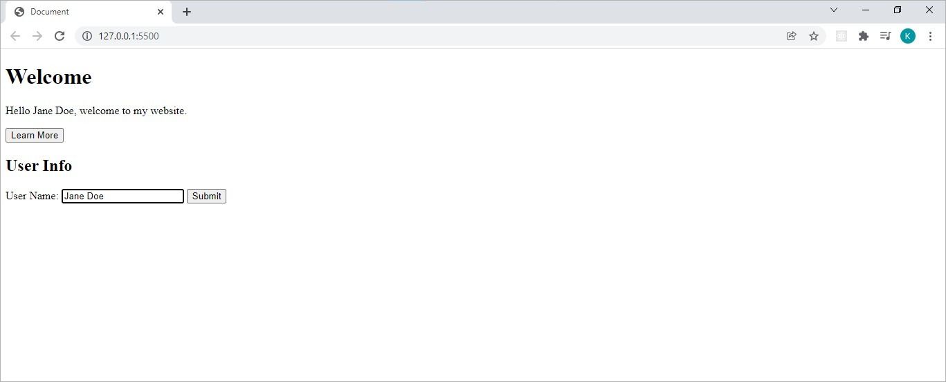 Результат события keyup: обновлённый абзац