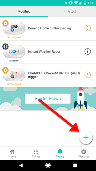 Создание нового Flow