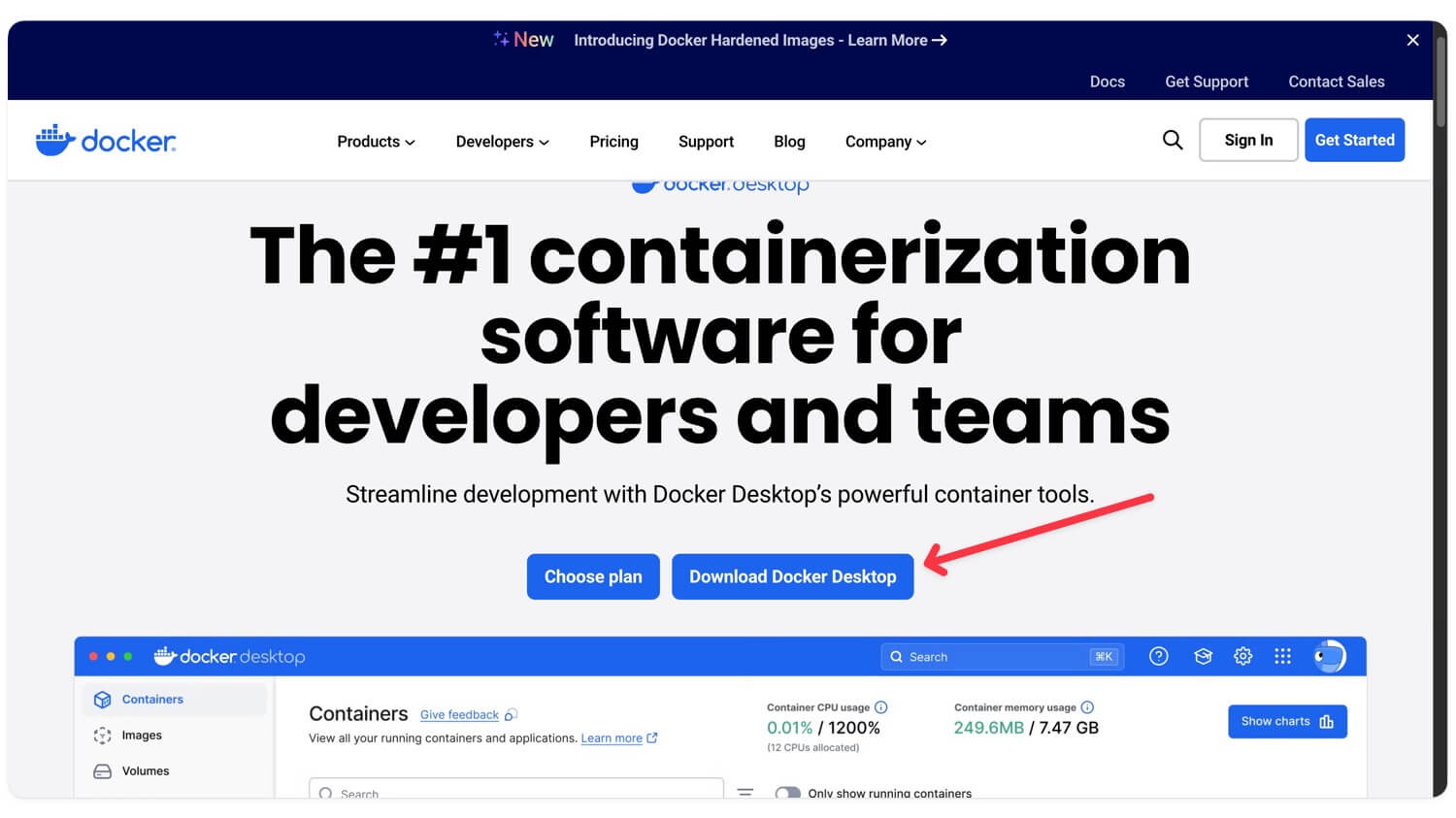 Скачивание и запуск Docker на macOS