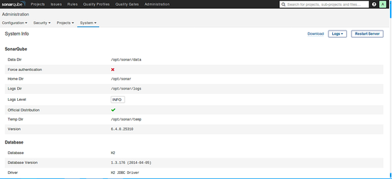 Сведения о системе SonarQube