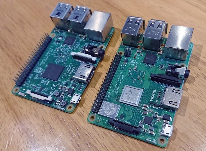 Raspberry Pi 3 и Raspberry Pi 3 B+