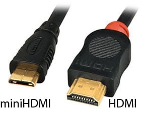 Кабель HDMI и mini HDMI