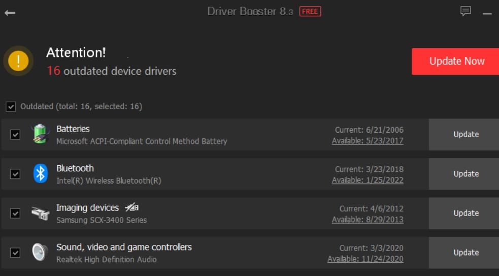 Руководство по Driver Booster 8