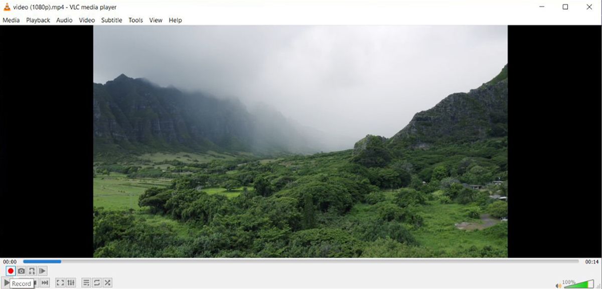 Начало записи фрагмента