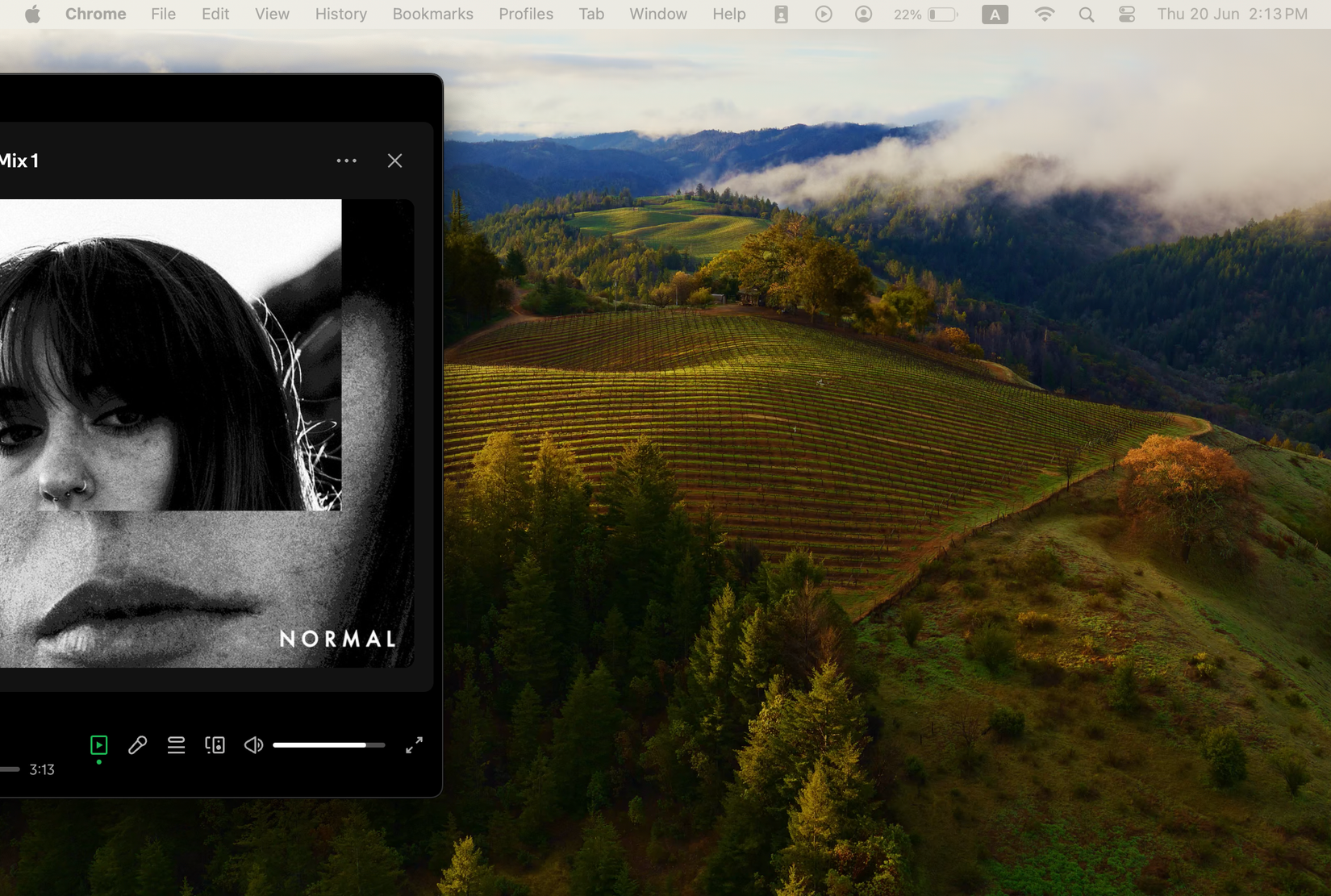 Перетаскивание окна Mac на iPad
