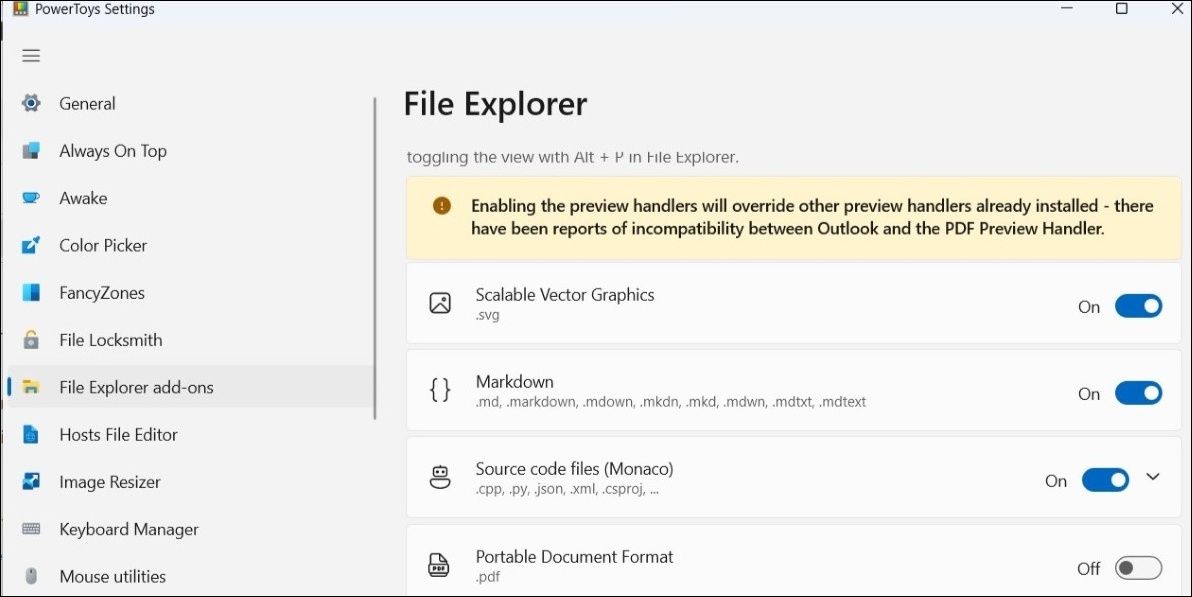 Ошибка: файл не отображается в предпросмотре Outlook