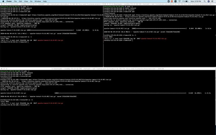 Загрузка Apache Tomcat