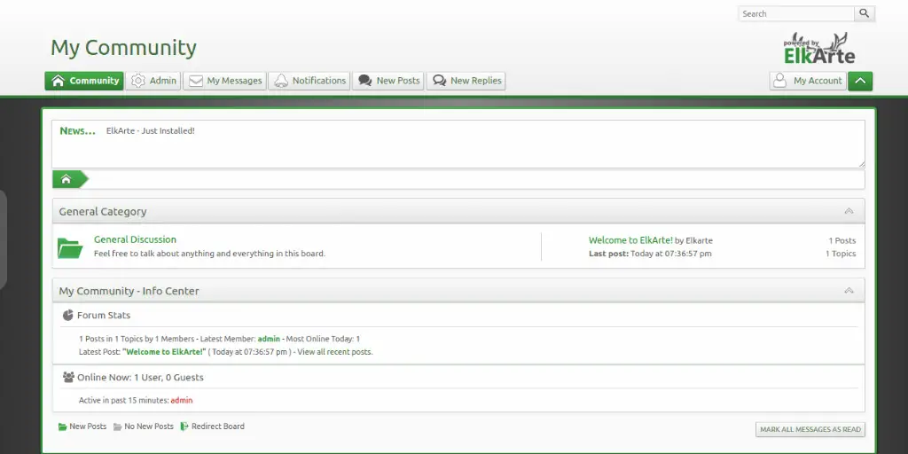 ElkArte на Ubuntu 20.04: установка и SSL
