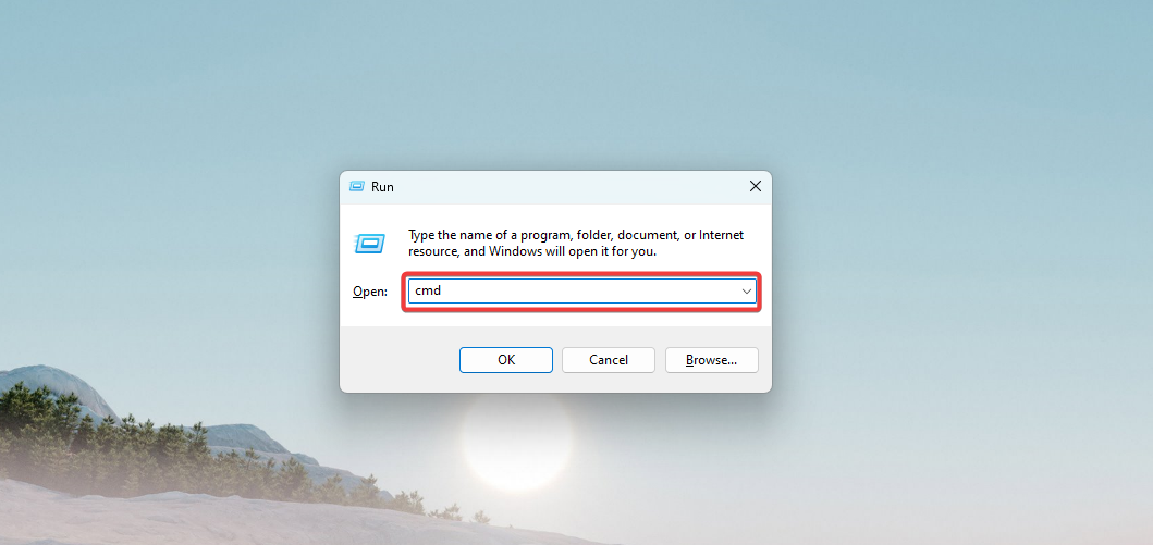 Окно командной строки Windows