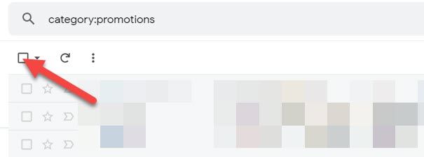 Click the empty square icon.