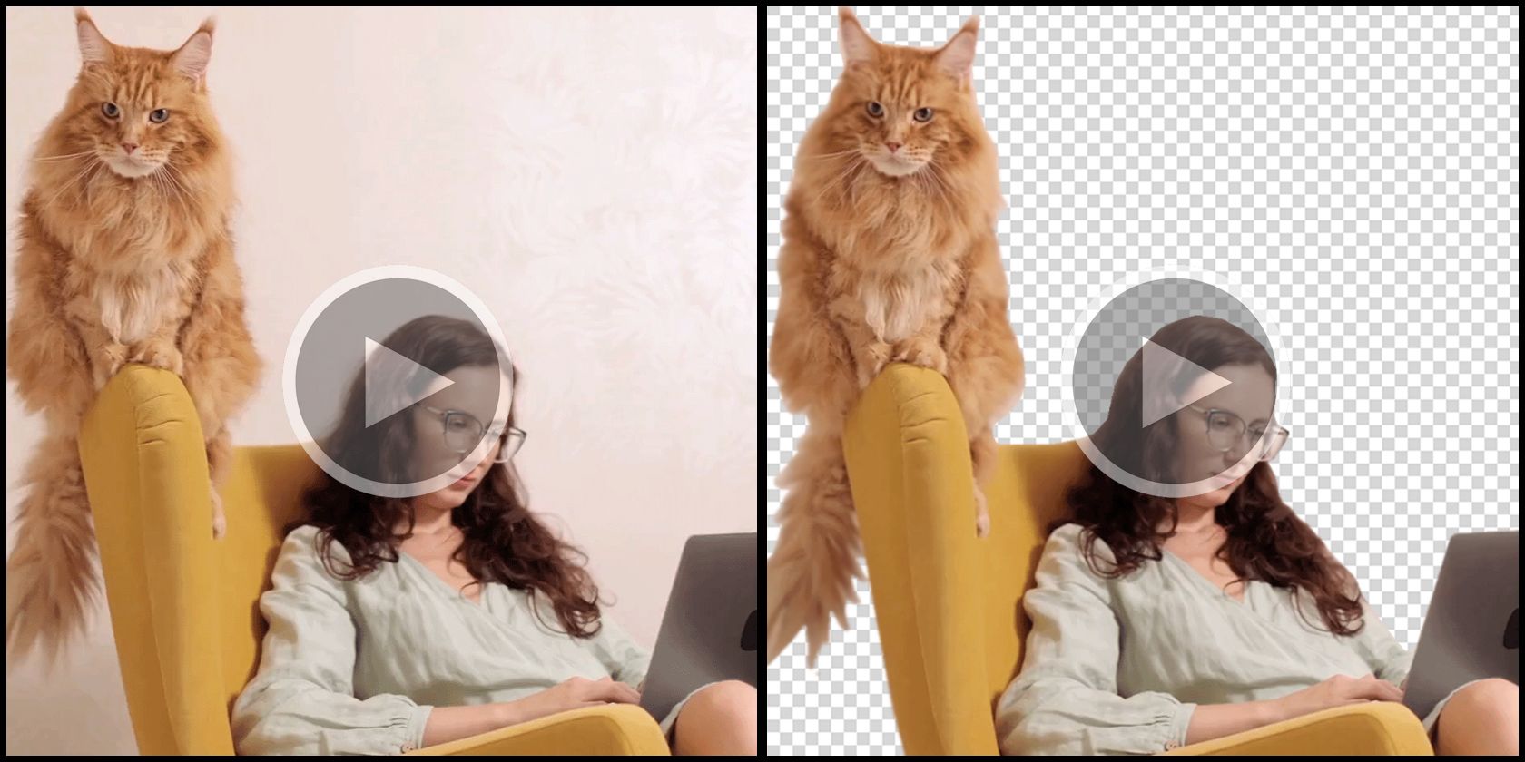 Удалить фон GIF в Photoshop быстро