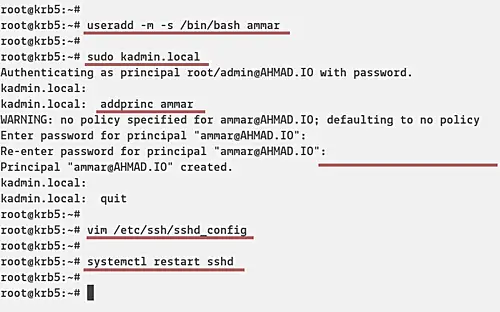 Настройка sshd для GSSAPI
