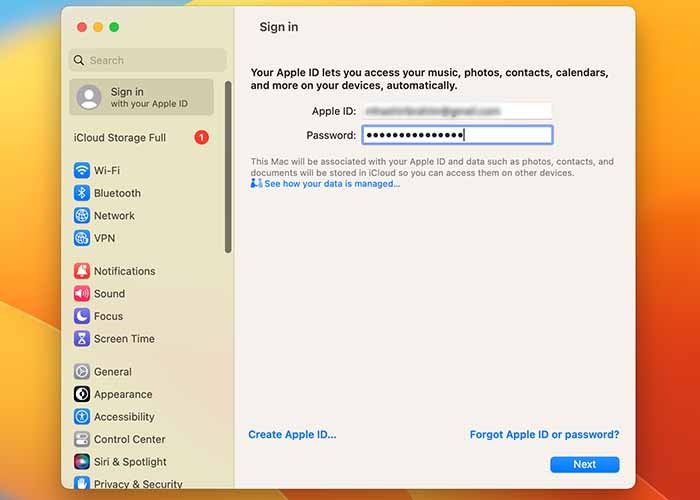 新しいAppleデバイスにサインインしてキーチェーンから復元する手順イメージ