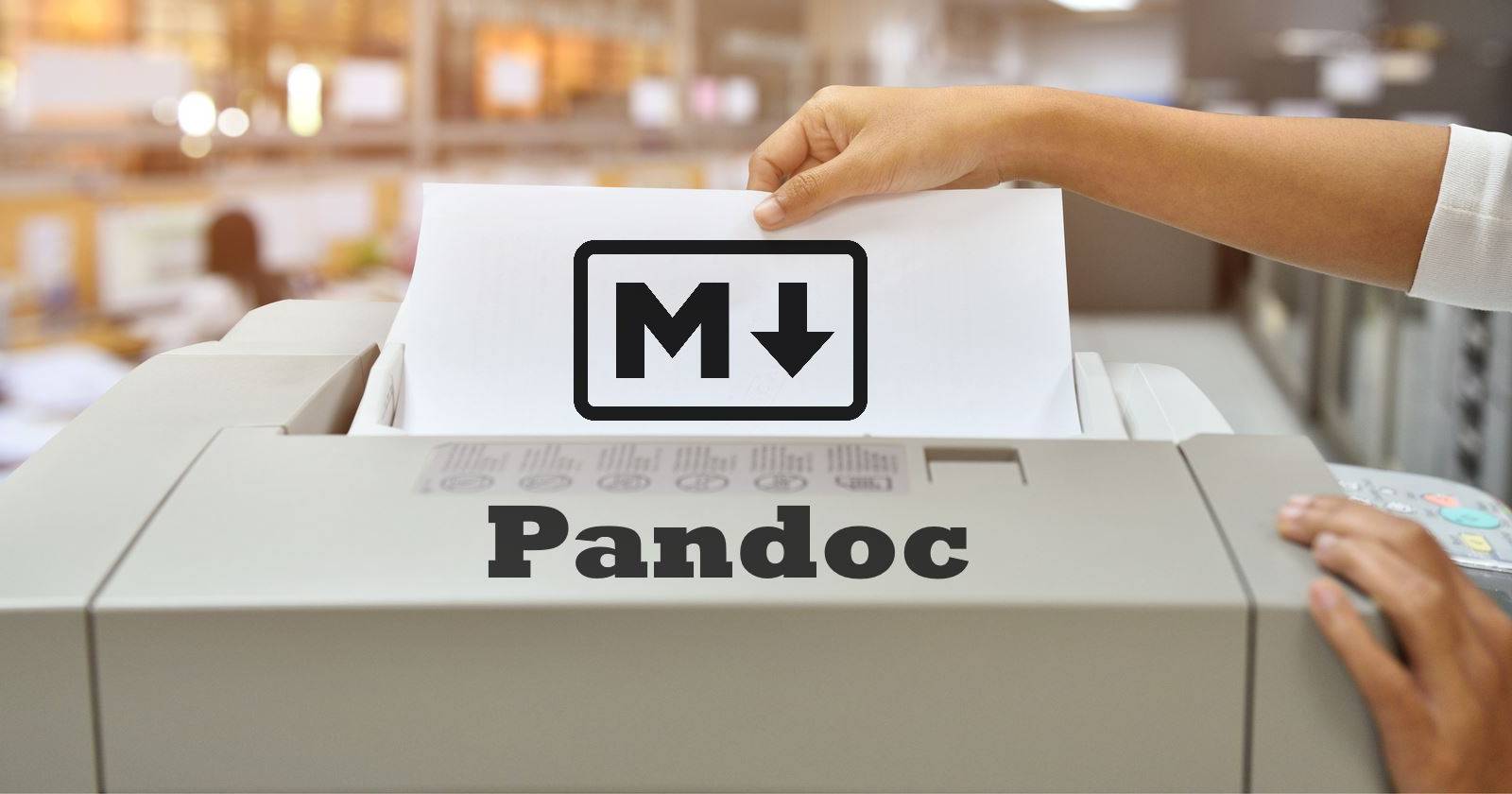 Pandoc — конвертация документов в Linux