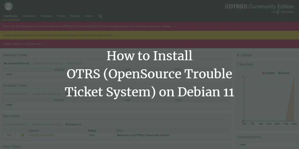 Установка OTRS на Debian 11 — руководство