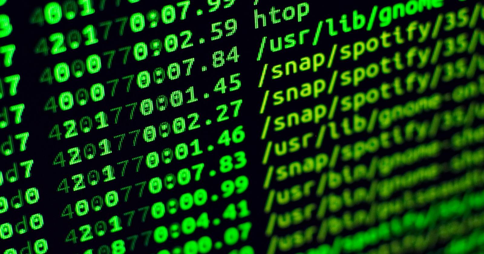 Разные файлы и каталоги Linux, отображённые в терминале