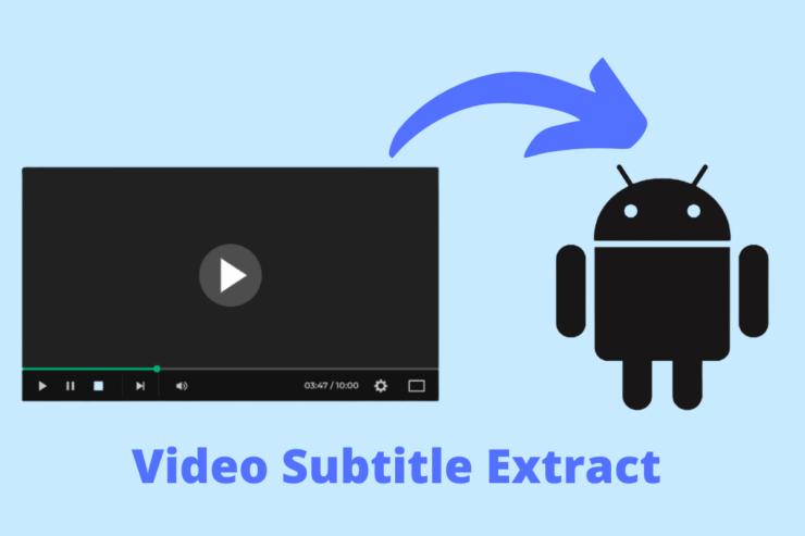 Извлечь субтитры SRT из видео на Android