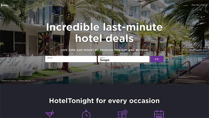 Бронирование отеля в последний момент