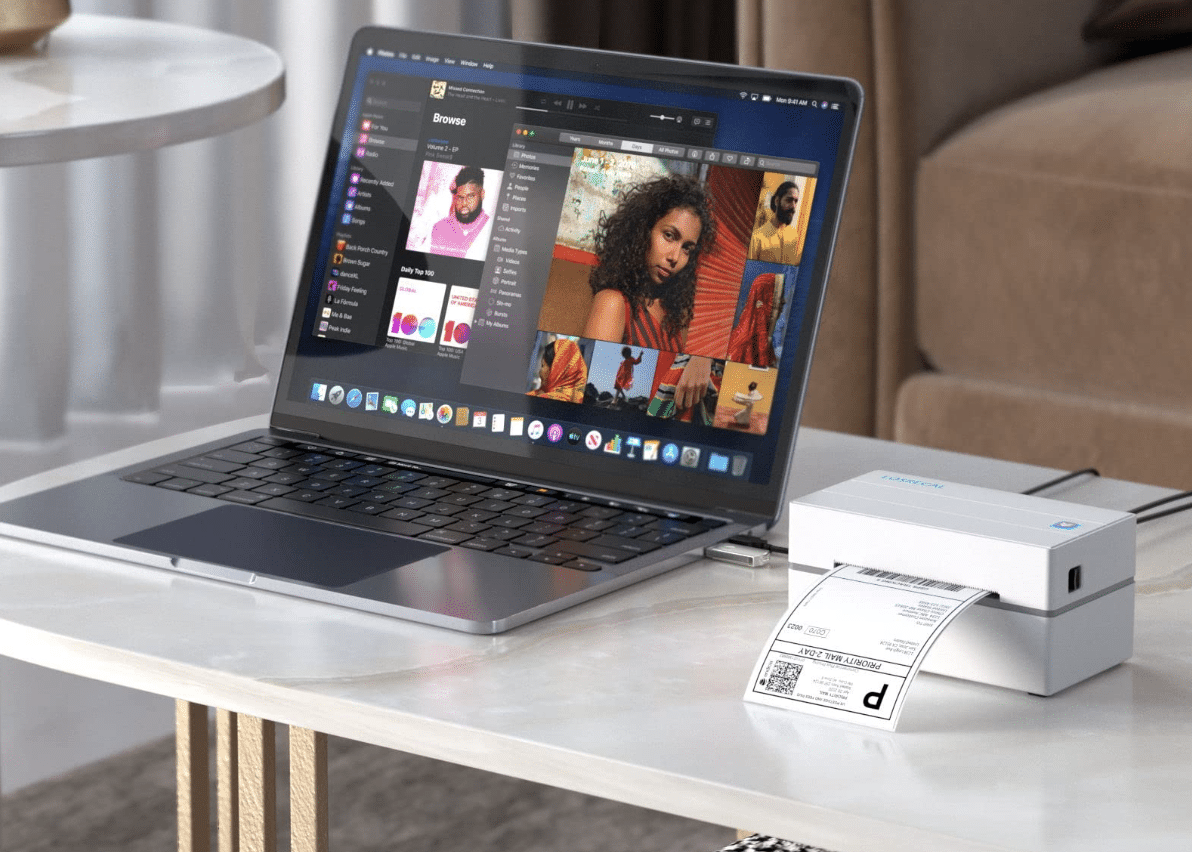 Etiquetas de envío: imprimir con AirPrint