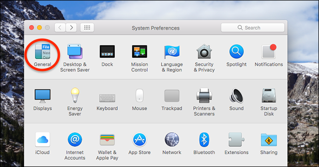 Чёрная строка меню и Dock в macOS
