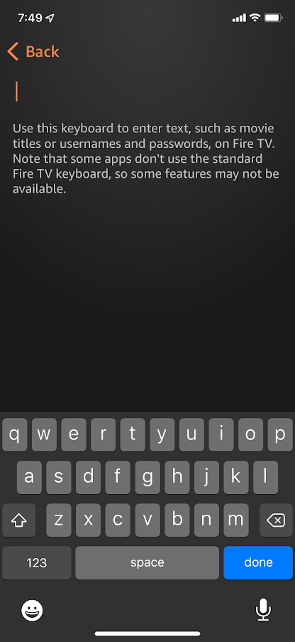 Улучшите поиск контента с экранной клавиатурой приложения