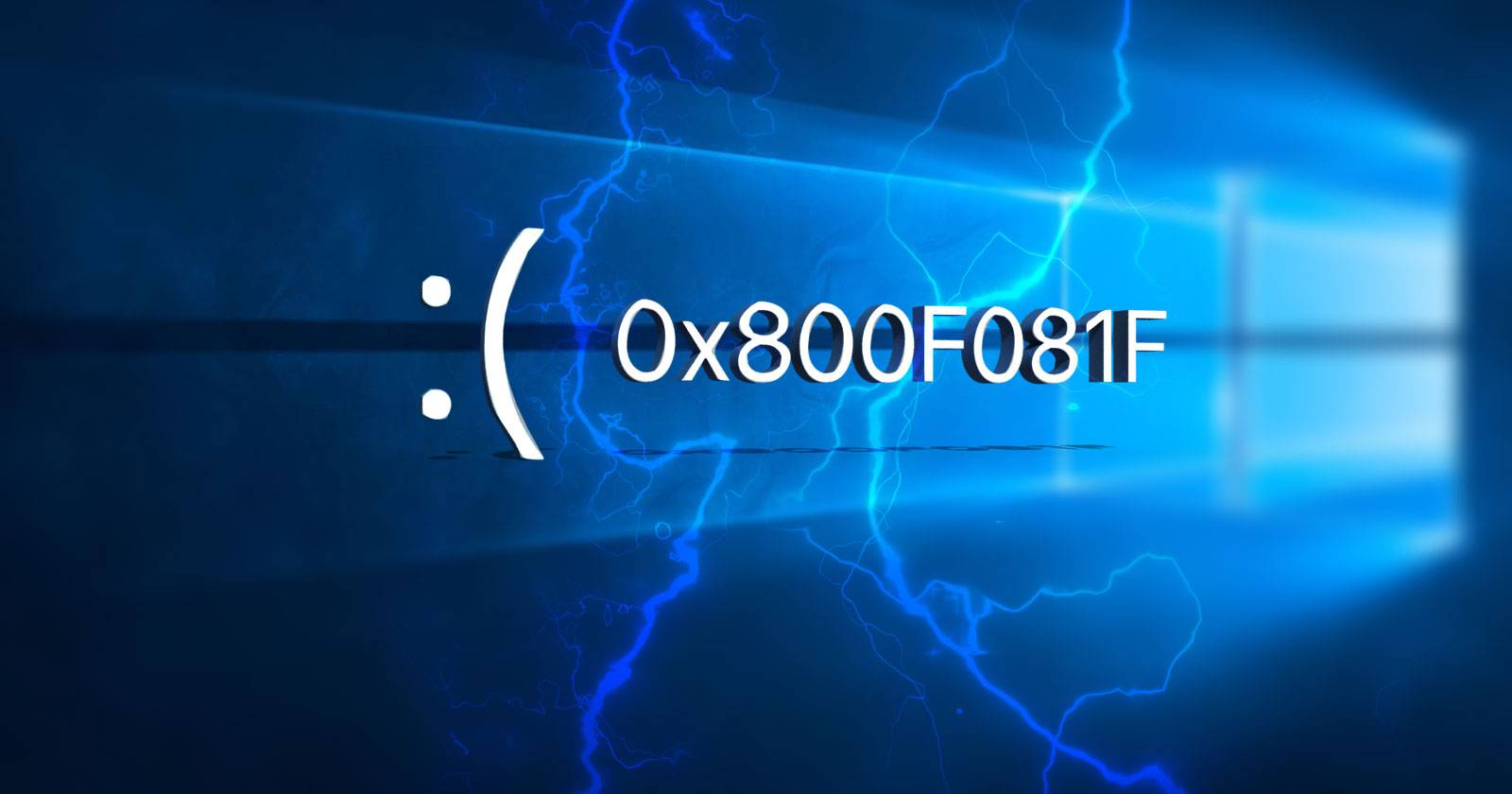 Ошибка 0x800F081F в Windows — как исправить