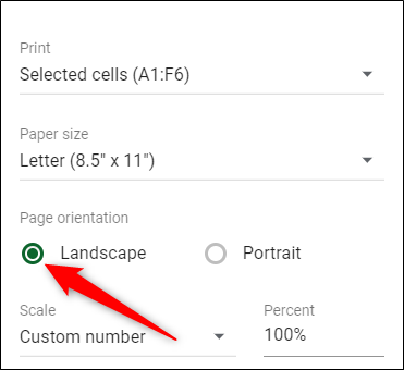 Смените ориентацию страницы на альбомную, если нужно разместить данные по ширине.