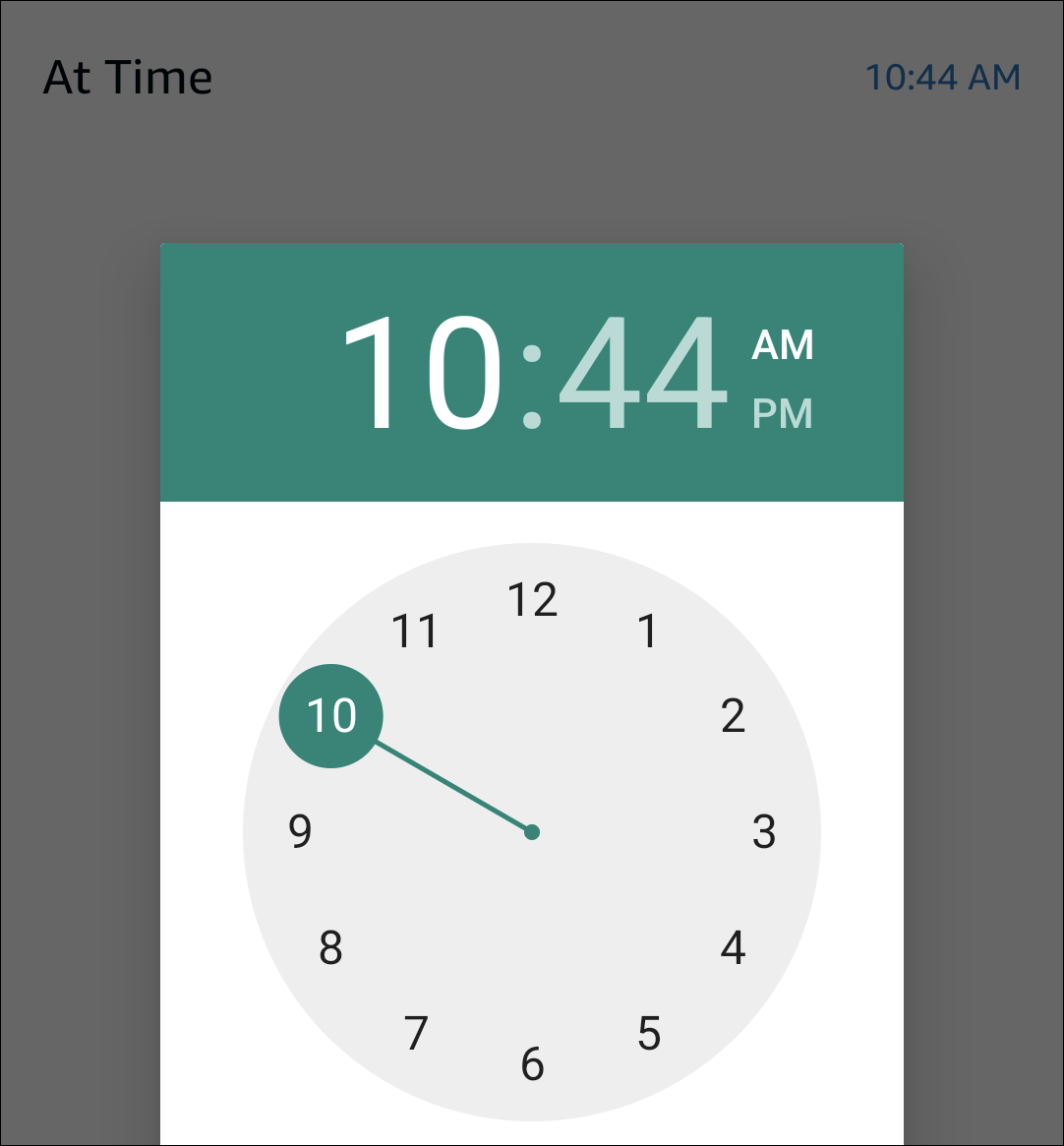 Time for Alexa routine.