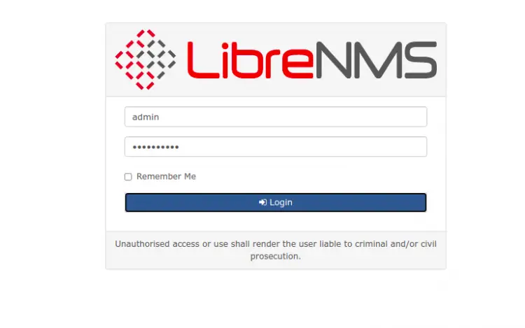 Страница входа