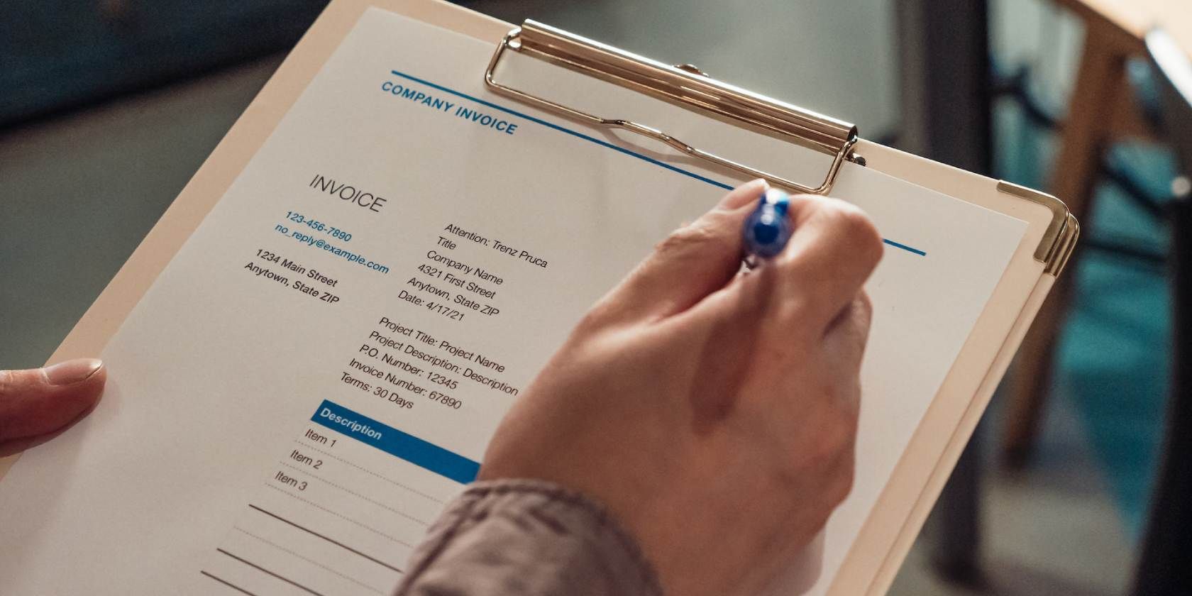 Создать счёт в Google Docs — инструкция