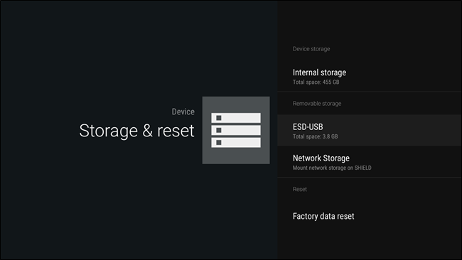 Список обнаруженных подключённых накопителей