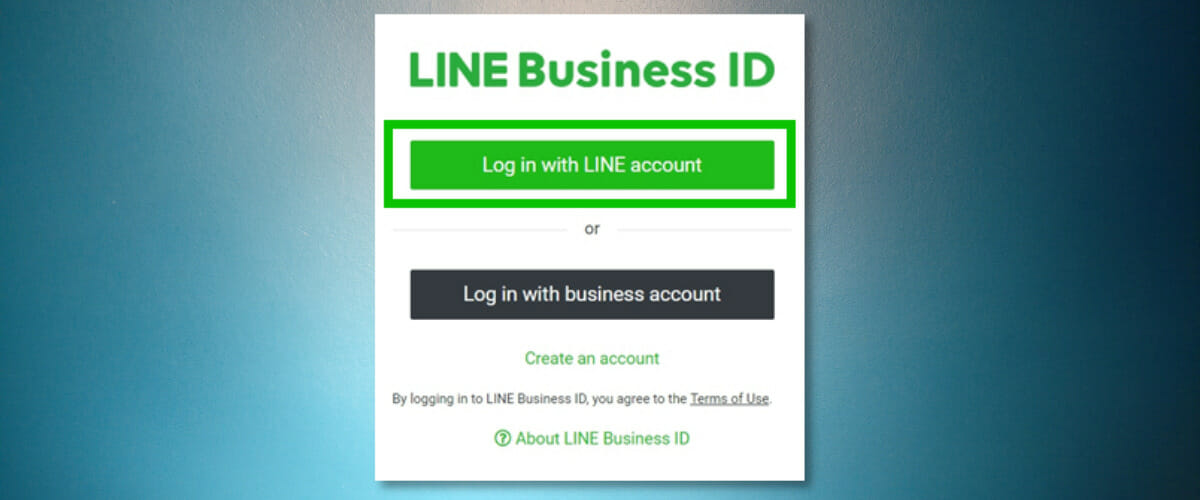 Профиль LINE с полем ID и проверкой доступности имени