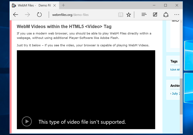 Сравнение форматов H.264 и WebM, демонстрация различий упаковки и расширений файлов