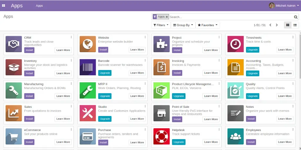 Установка Odoo 13 на CentOS 8 с Nginx