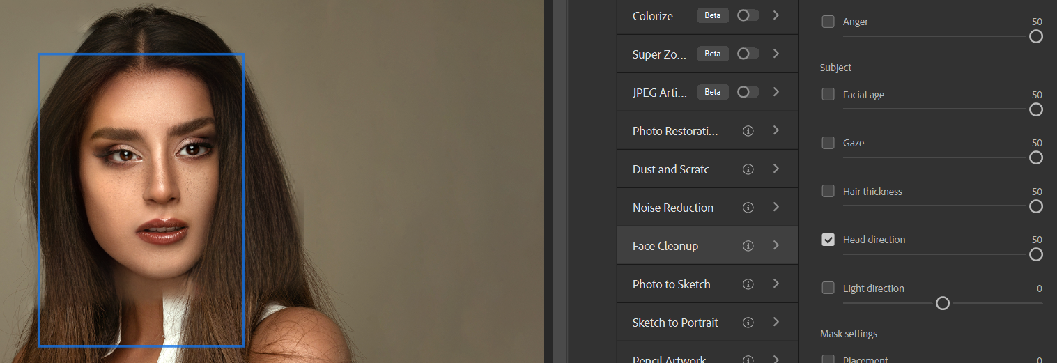 Head Direction +50: поворот головы вправо