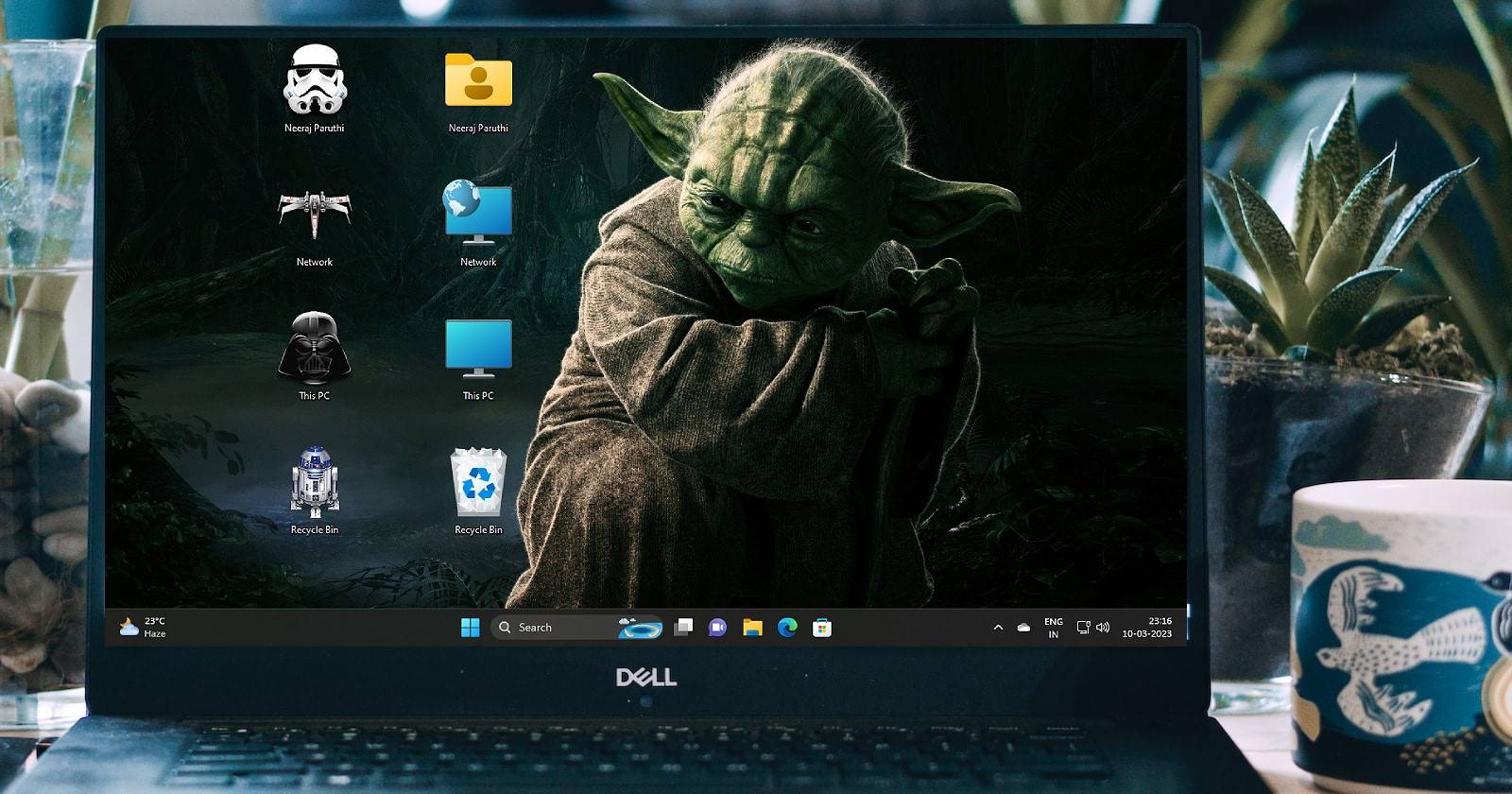 Star Wars Theme with Default Icons and Theme Icons