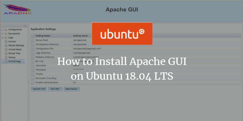 Apache GUI: установка и управление на Ubuntu