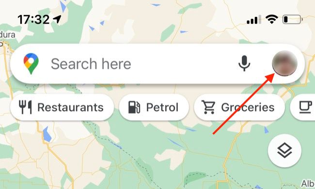 Google Maps User Icon