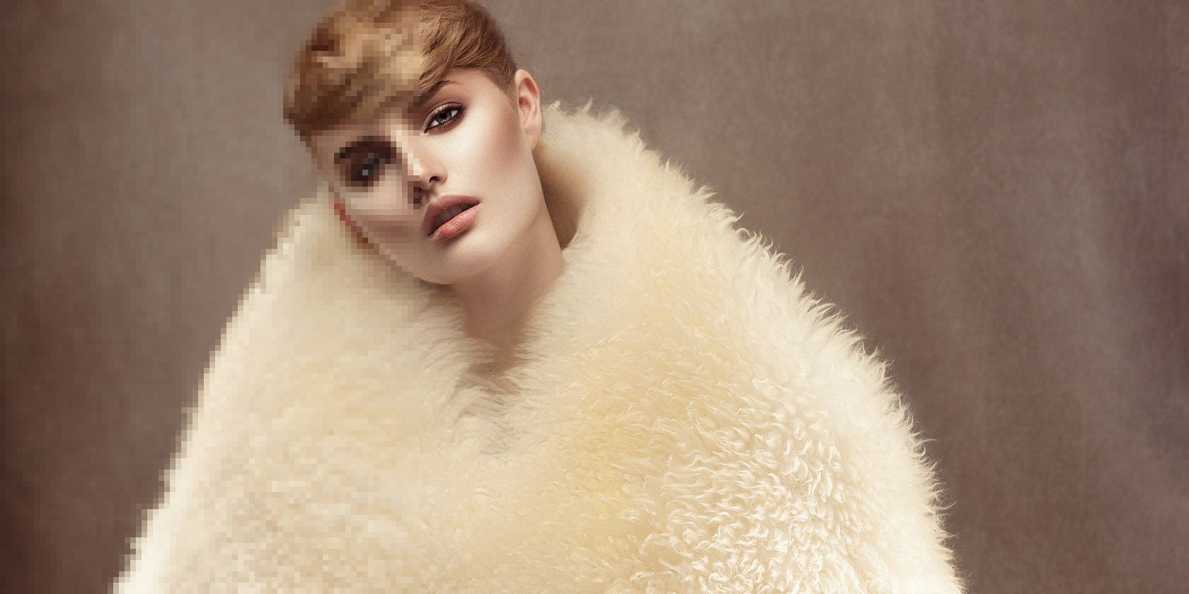 Как убрать пикселизацию JPEG в Photoshop