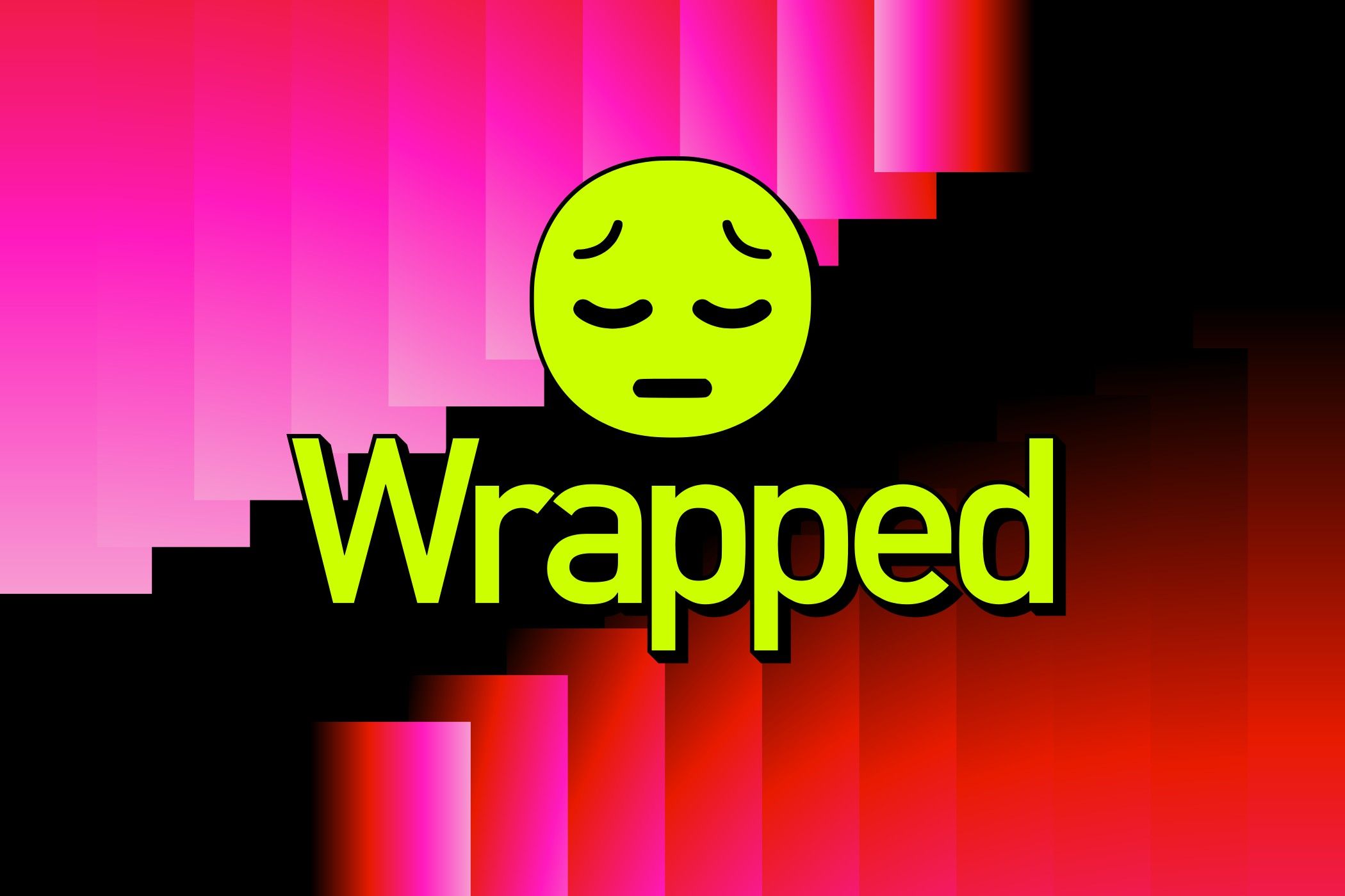 Логотип Spotify в грустном стиле.