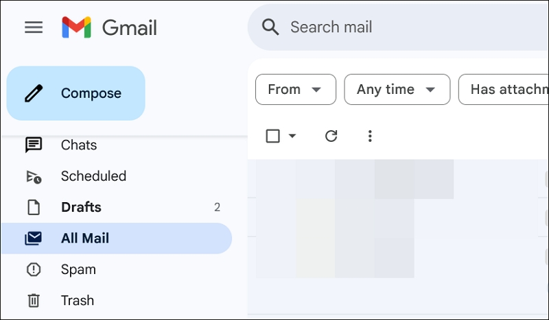 вся почта в Gmail