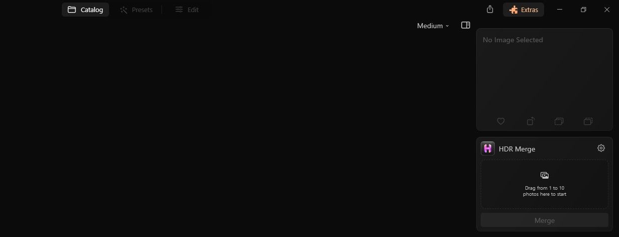 Иконка меню Extras