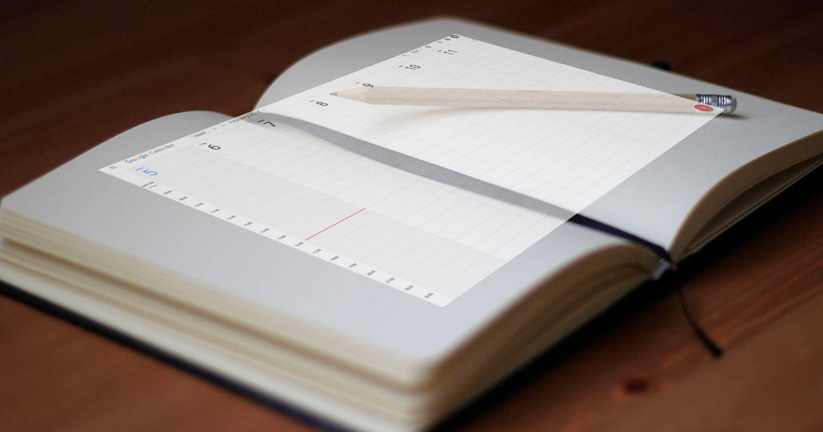 Календарь с заметками — вид дневника в Google Календаре