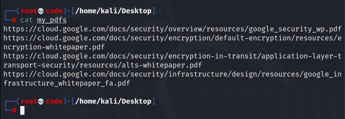 Подготовка списка PDF для загрузки